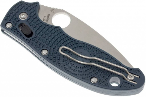 Складной нож Spyderco Manix 2 Lightweight Dark Blue 101PDBL2 фото 9 Складной нож Spyderco Manix 2 Lightweight Dark Blue 101PDBL2 фото 9