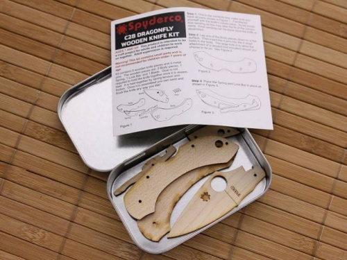 122 Spyderco Сувенирный (дерево) Dragonfly Wooden Kit фото 19