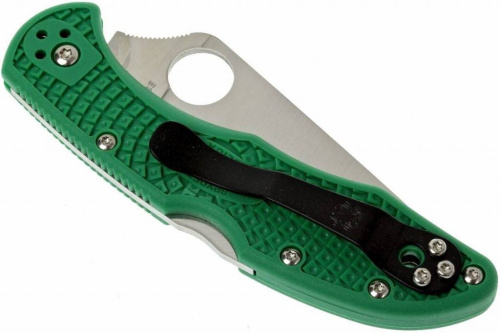 Складной нож Spyderco Delica 4 Flat Ground - 11FPGR фото 8 Складной нож Spyderco Delica 4 Flat Ground - 11FPGR фото 8