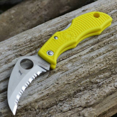 147 Spyderco Ladybug 3 Salt - LYLS3HB фото 7 147 Spyderco Ladybug 3 Salt - LYLS3HB фото 7