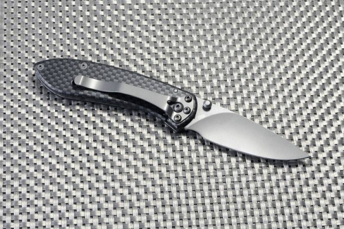 Складной нож Buck Nobleman Carbon 0327CFS фото 6