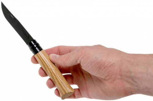 Складной нож Opinel N°08 Black Oak фото 10 Складной нож Opinel N°08 Black Oak фото 10
