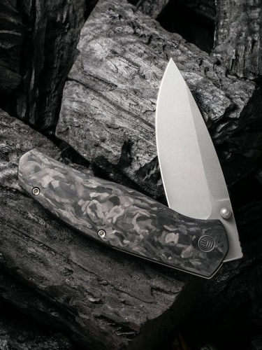 Складной нож WE Knife Esprit Marble Carbon фото 3