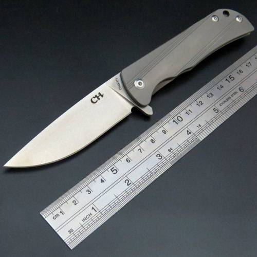 5891 ch outdoor knife CH3001 Silver фото 5