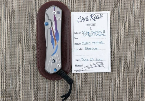 3810 Chris Reeve Large Sebenza 21 L21UNIQUE O фото 3 3810 Chris Reeve Large Sebenza 21 L21UNIQUE O фото 3