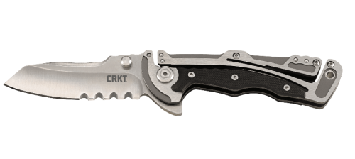 5891 CRKT Graphite™ WITH VEFF FLAT TOP SERRATIONS® фото 4