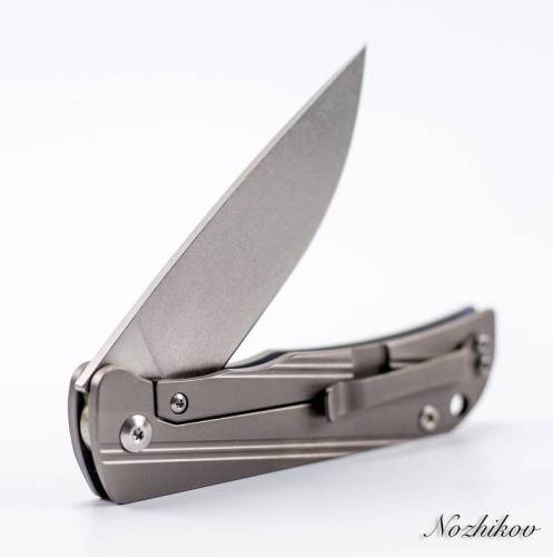 5891 ch outdoor knife CH3001 Silver фото 7