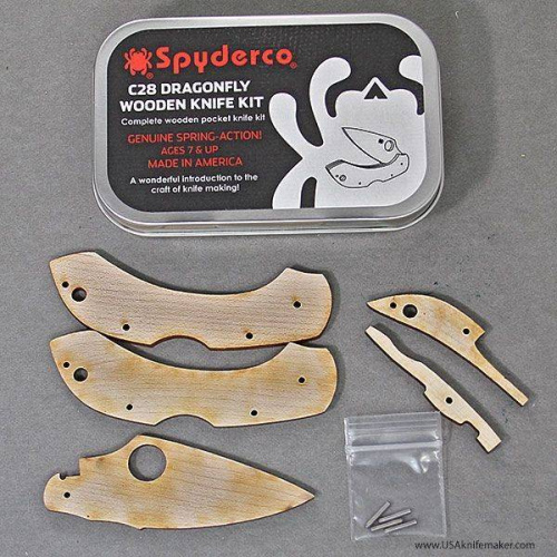 122 Spyderco Сувенирный (дерево) Dragonfly Wooden Kit фото 18