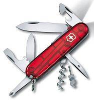 Мультифункциональный инструмент Victorinox Нож перочинныйSpartan Lite 1.7804.T 91мм 15 функций полупрозрачный красный