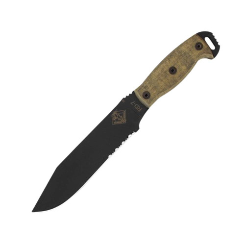 2011 Ontario Нож с фиксированным клинком Ontario "RD7 Blackmicarta" 2011 Ontario Нож с фиксированным клинком Ontario "RD7 Blackmicarta"