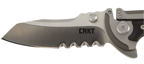 5891 CRKT Graphite™ WITH VEFF FLAT TOP SERRATIONS® фото 5