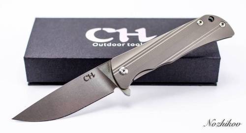5891 ch outdoor knife CH3001 Silver фото 6