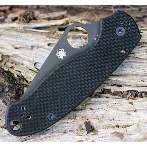 Складной нож Spyderco Para 3 - 223GPBK фото 5 Складной нож Spyderco Para 3 - 223GPBK фото 5