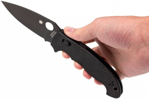 98 Spyderco Manix 2 XL Black - 95GPBBK2 фото 16 98 Spyderco Manix 2 XL Black - 95GPBBK2 фото 16