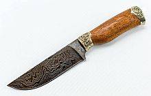 Военный нож  Авторский Нож из Дамаска №9