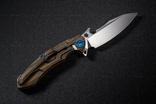 Складной нож Rikeknife M3 brown фото 4 Складной нож Rikeknife M3 brown фото 4