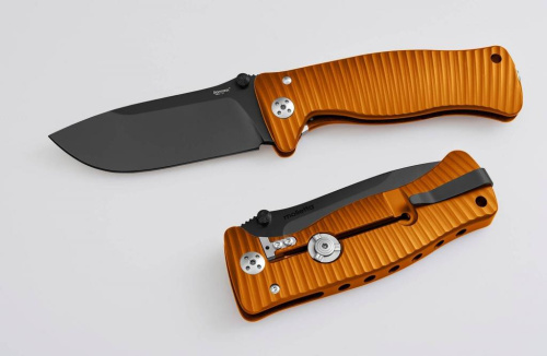 Складной нож Lion Steel SR1A OB ORANGE фото 7